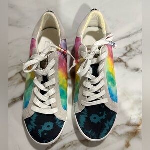 Kurt Geiger Multicolor Tie-Dye Sneakers